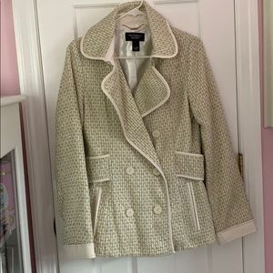 Never worn Victoria’s Secret Tweed Peacoat